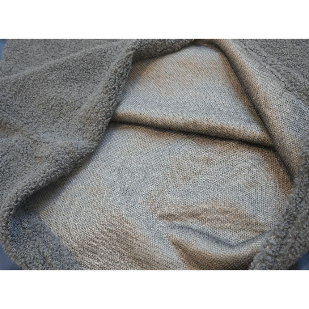 Women's V-neck Long Sleeve Furry Pullover Sweater XL - Picture 6 of 7